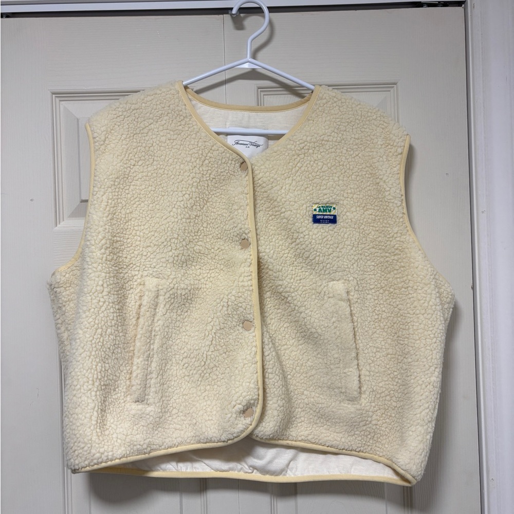 American Vintage Hoktown Vest in Ecru